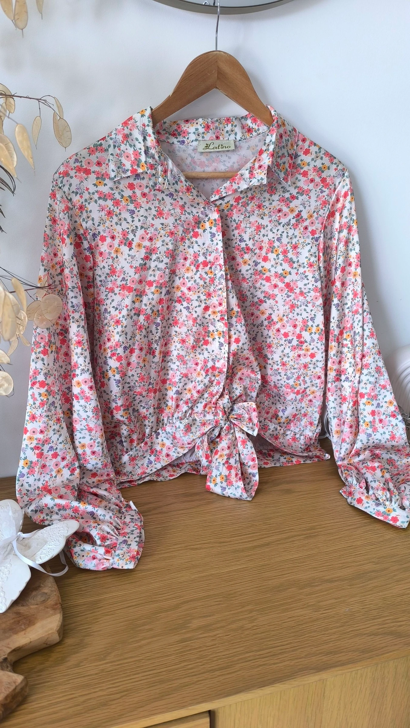 Blouse fleurs 